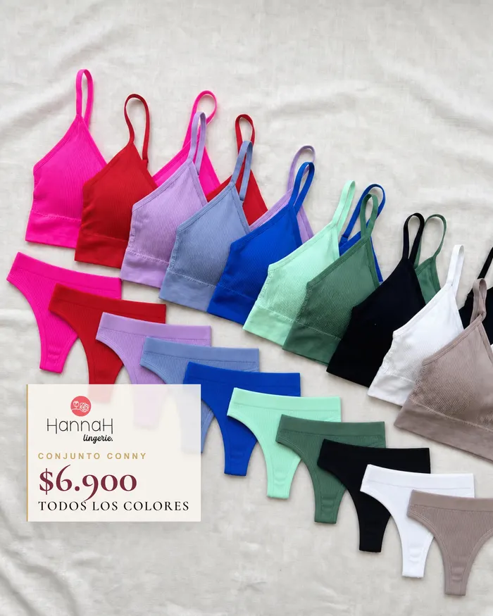 Creatividad de producto de Hannah Lingerie